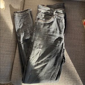 Citizens of Humanity Rocket distressed grey denim